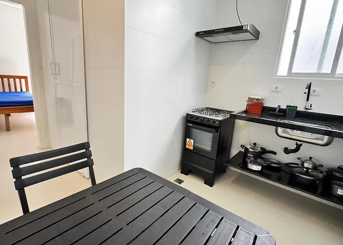 Studio 909 Pitangueiras - Com Ar Condicionado - Na Quadra Da Praia! Guarujá